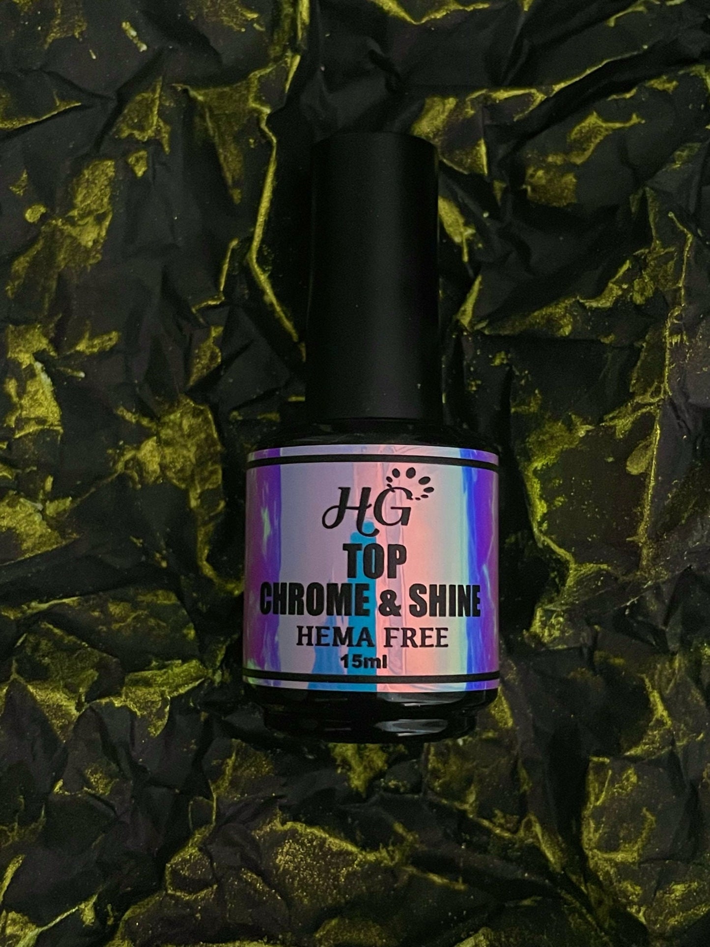 CHROME & SHINE TOP COAT NO-WIPE ( HEMA FREE )