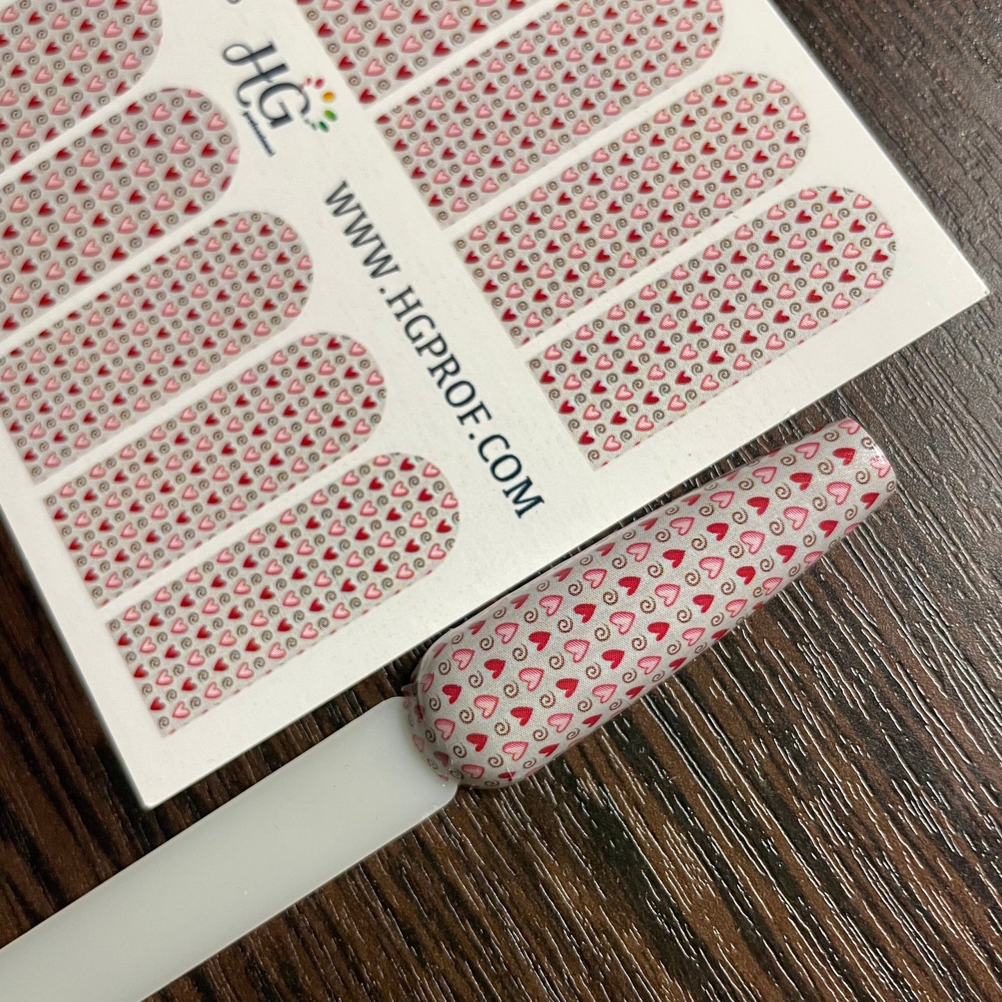 624 Nail Water Decals