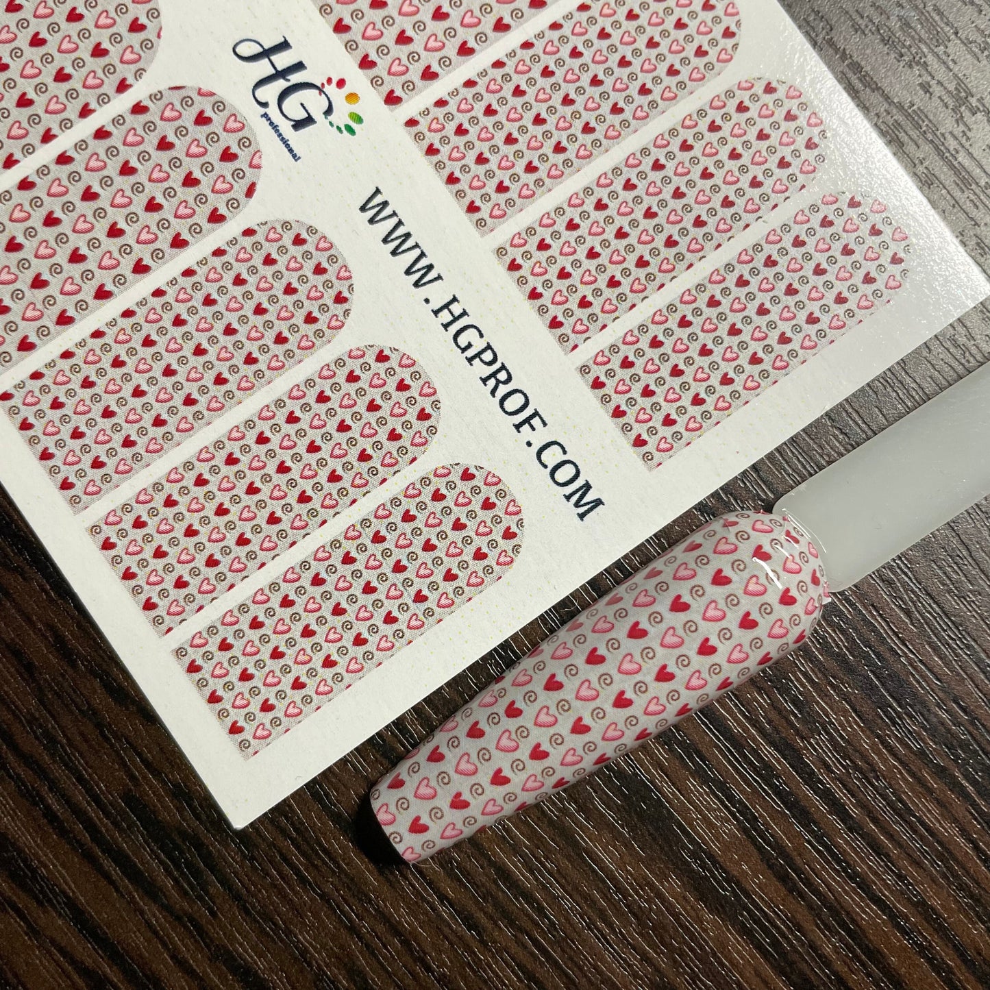 624 Nail Water Decals